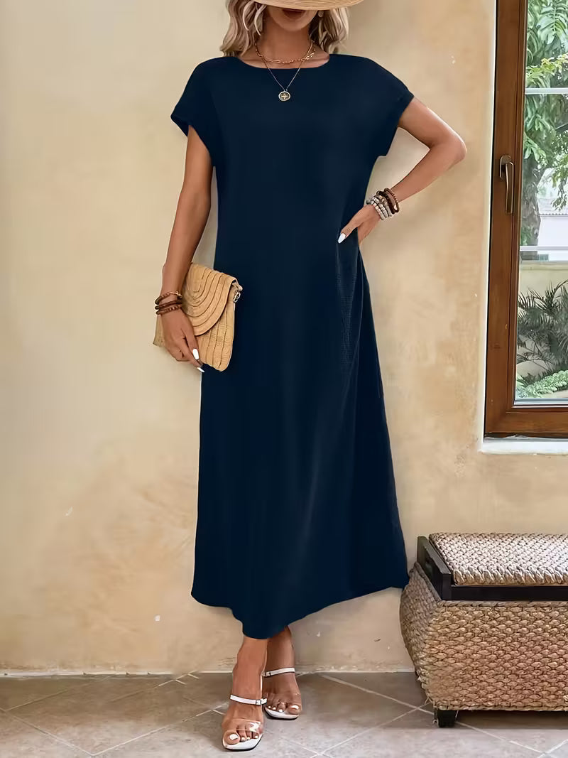 Margaux | Elegant Minimalist Maxi Dress