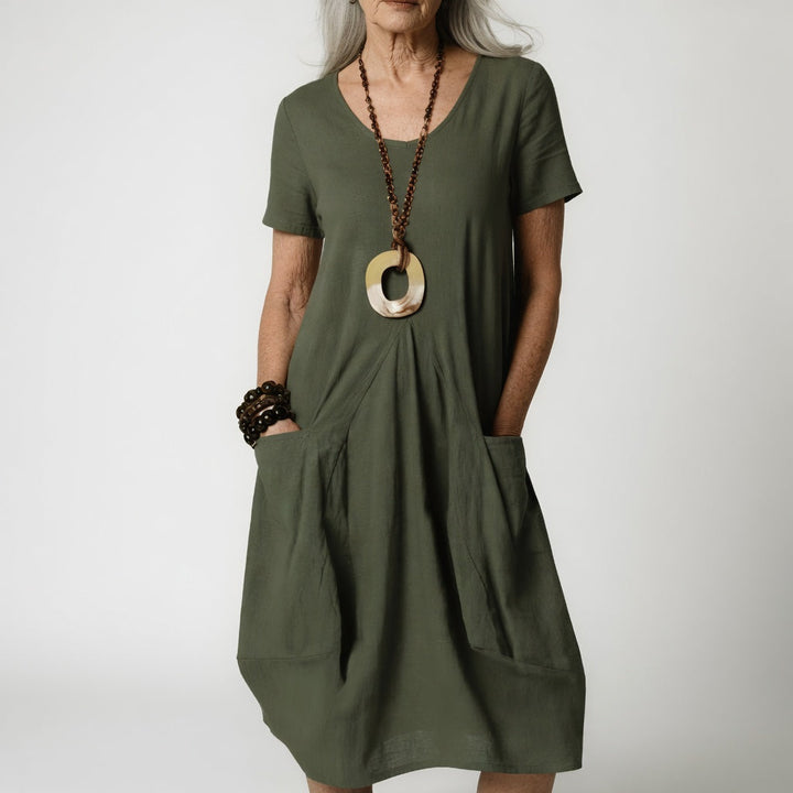 Celine | Flattering Flowing Dress