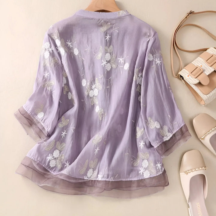 MARGOT | TOP THAT SKIMS THE TUMMY WITH EASE