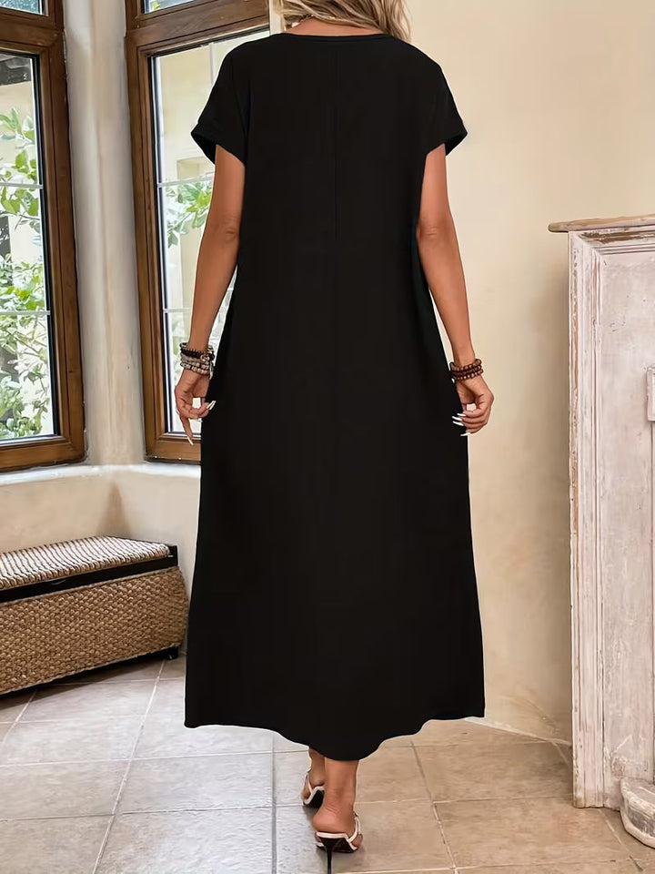 Margaux | Elegant Minimalist Maxi Dress