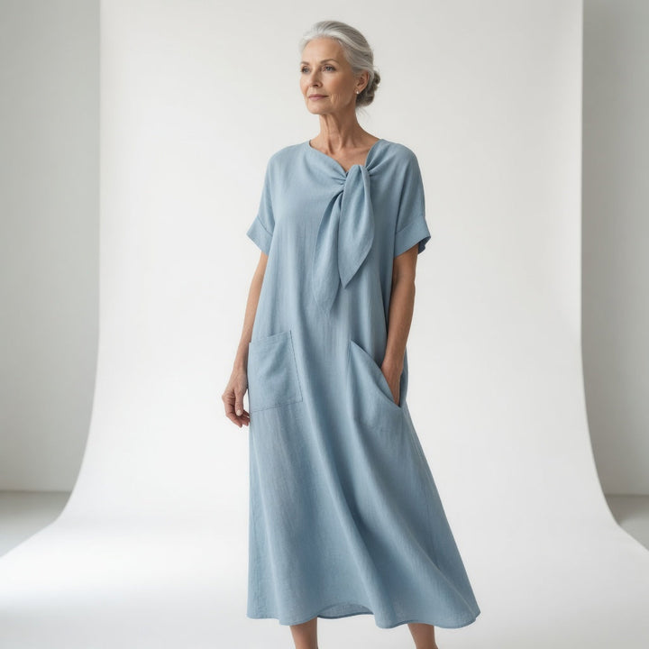 Mireille | Flowing Cotton Summer Dress
