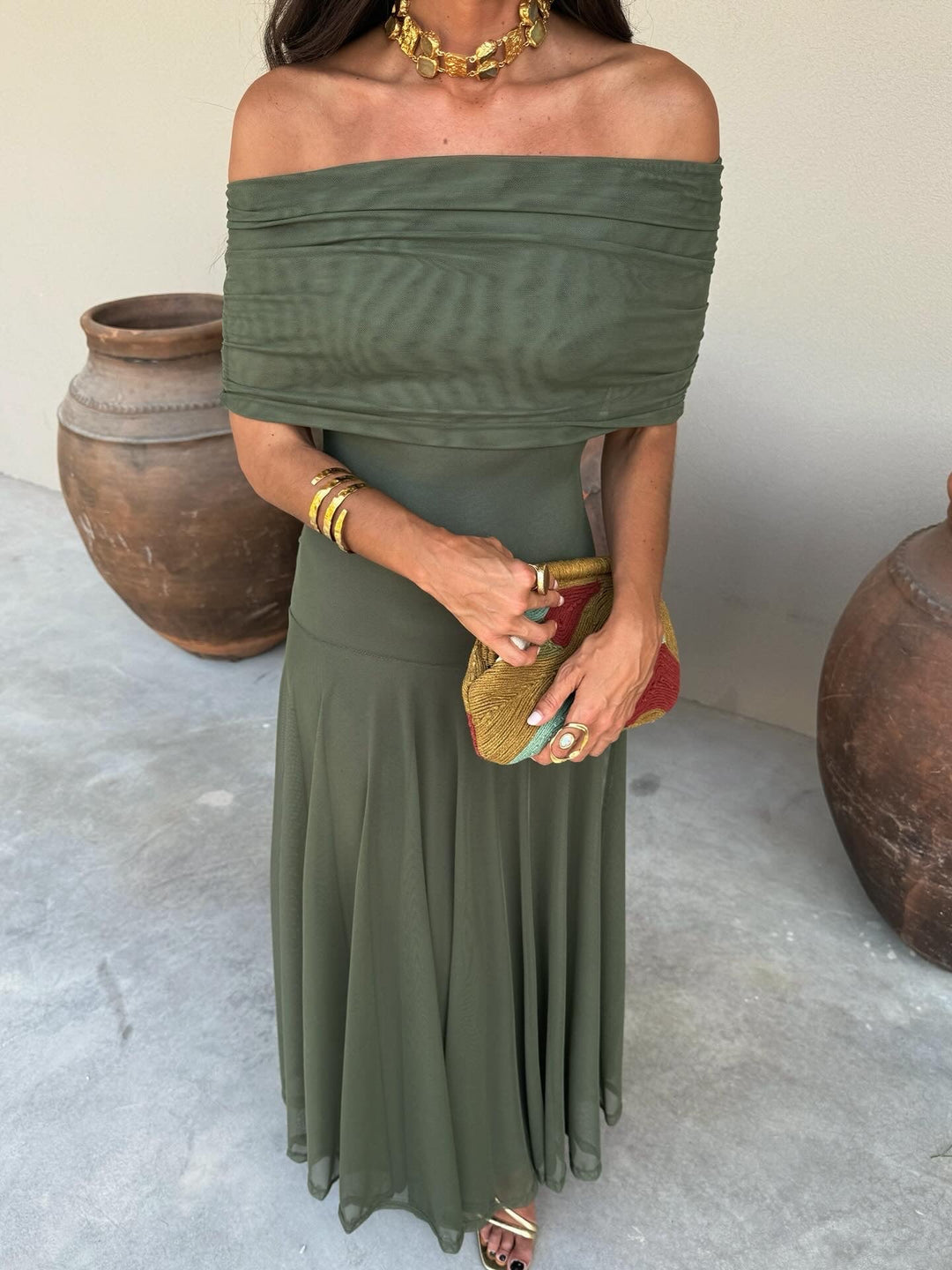 Simba | Elegant Tulle Maxi Dress
