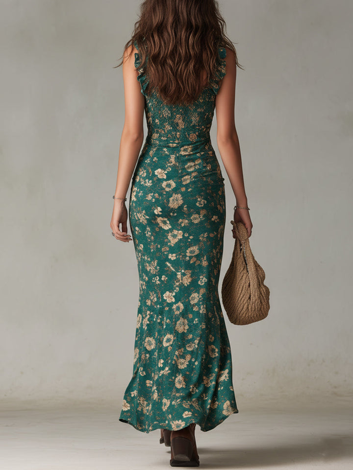 Isla | Retro Boho Maxi Dress