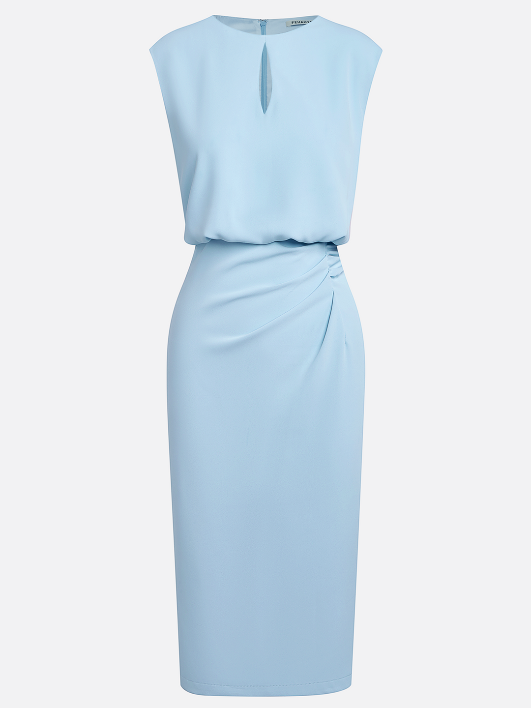 Elvira | Elegant Draped Midi Dress