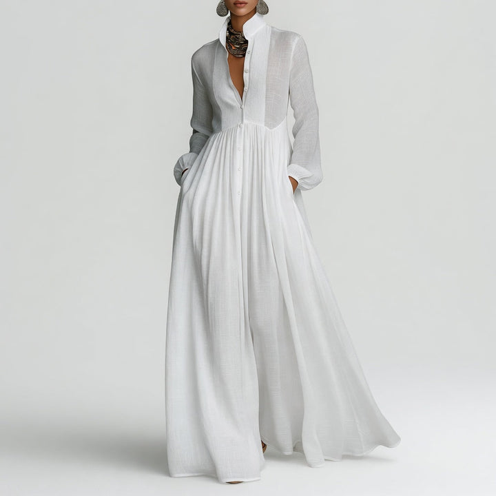 Elisa | Minimalist Maxi Dress
