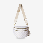 Beige Checkered