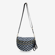 Black & Blue Checkered
