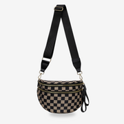 Dark Brown Checkered