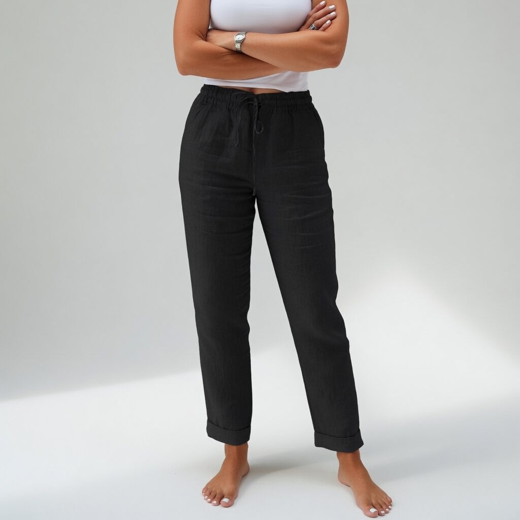 Albertine | Flowing Cotton Trousers