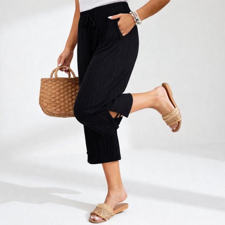 Laureline | Elegant Wide-Leg Summer Trousers