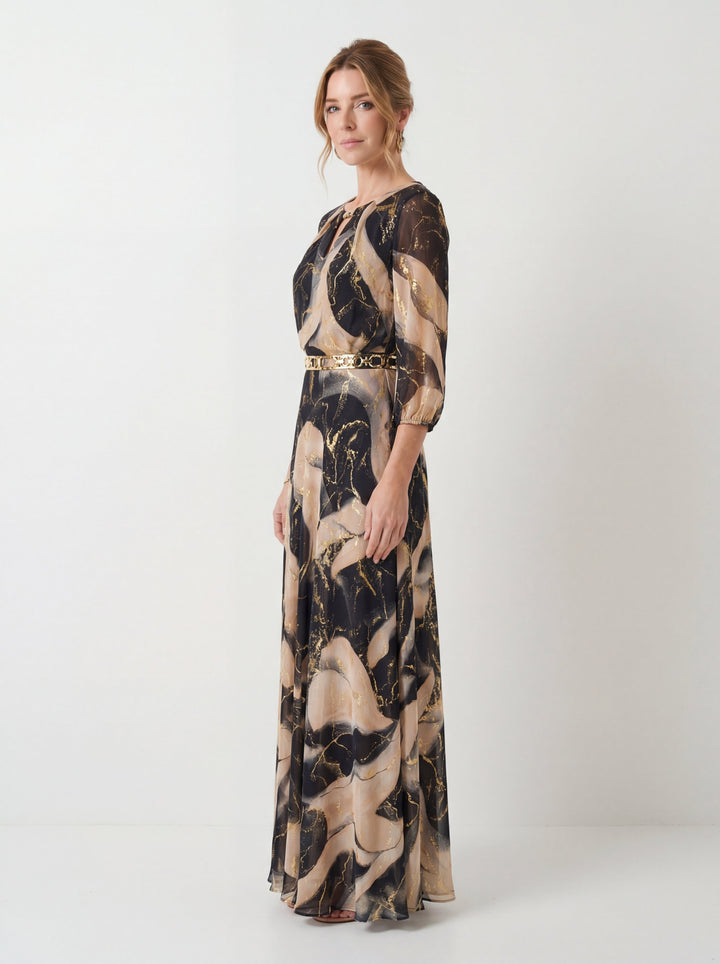 Amelie | Printed Summer Maxi Dress