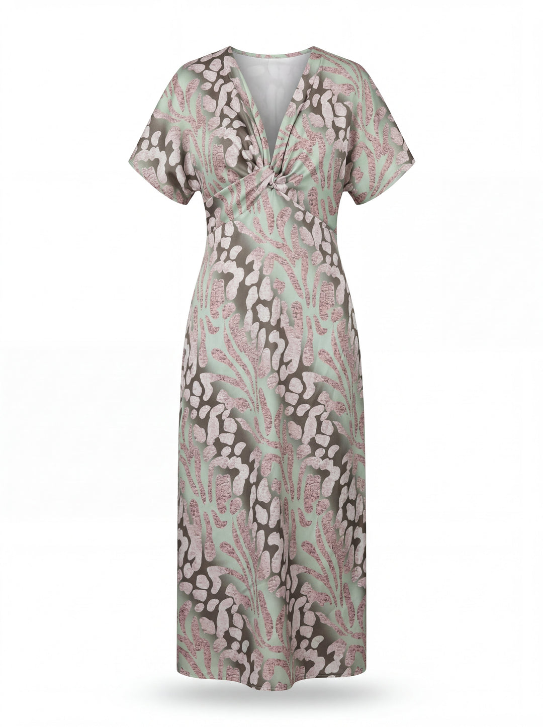 Arrayan | Elegant Wrap Midi Dress