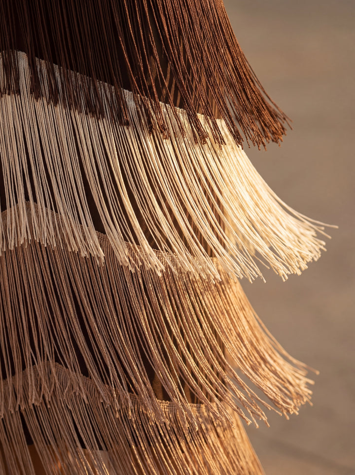 Ronda | Elegant Fringe Maxi Dress