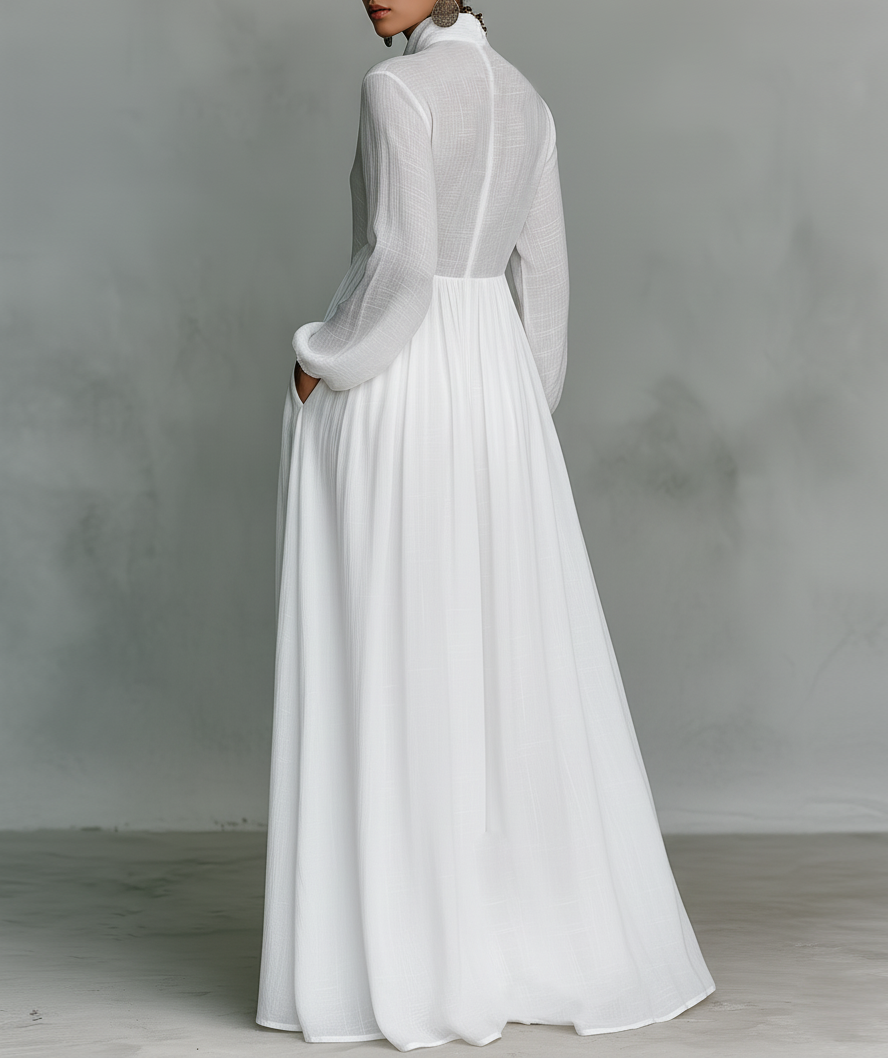 Elisa | Minimalist Maxi Dress