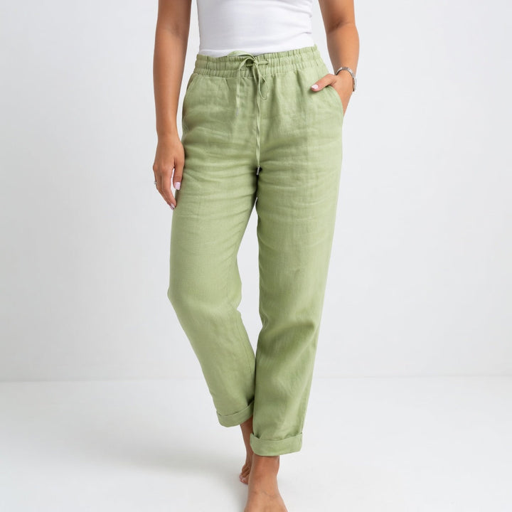 Albertine | Flowing Cotton Trousers