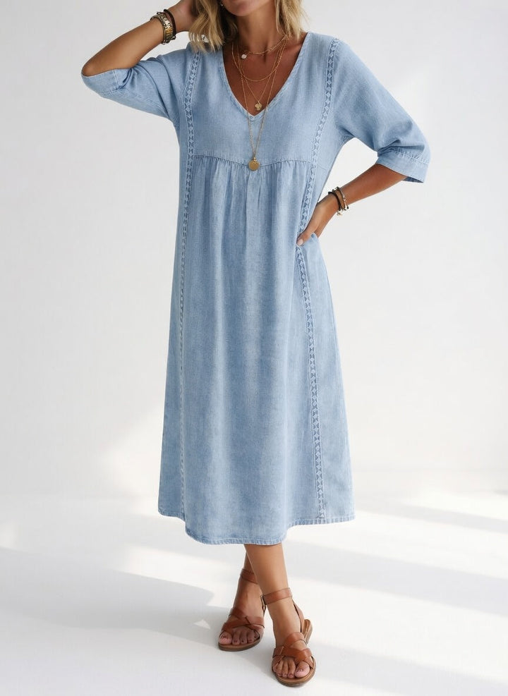 Liorea | Relaxed Flowing Midi Dress