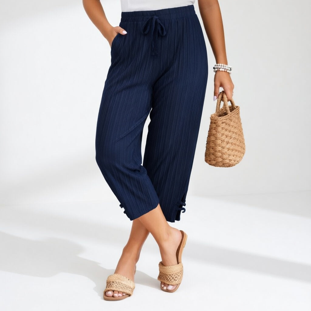Laureline | Elegant Wide-Leg Summer Trousers
