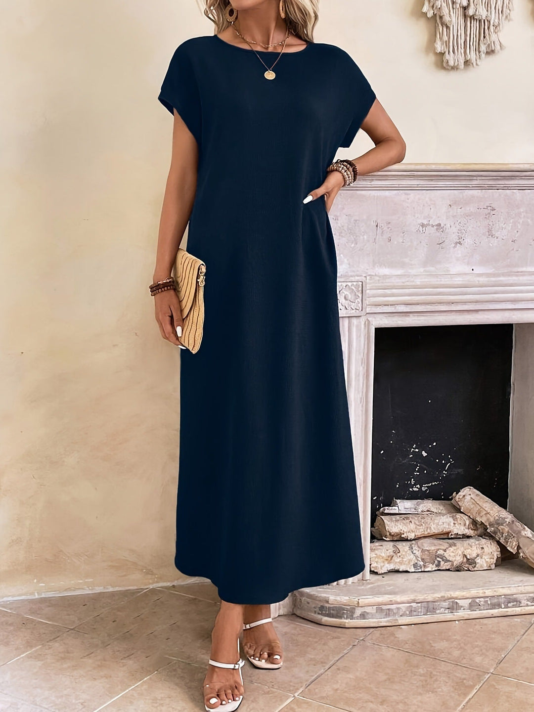 Margaux | Elegant Minimalist Maxi Dress