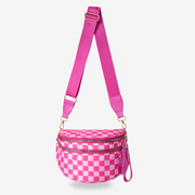 Rose Red Checkered