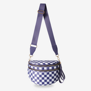 Cloud Purple Checkered