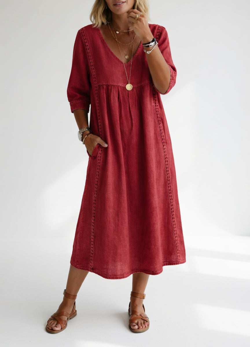 Liorea | Relaxed Flowing Midi Dress