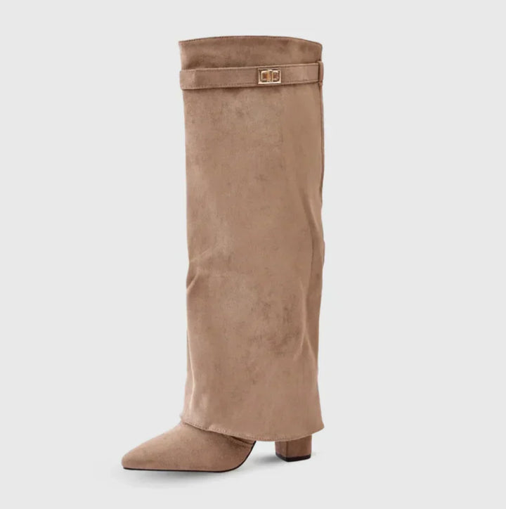 SUEDORA™ | HIGH SUEDE BOOTS