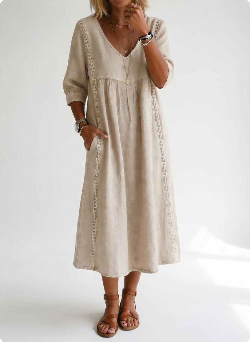 Liorea | Relaxed Flowing Midi Dress