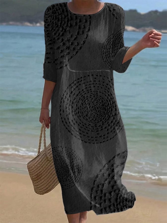 Ameliane | Elegant Detail Midi Dress