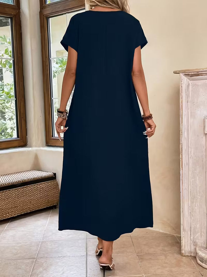 Margaux | Elegant Minimalist Maxi Dress