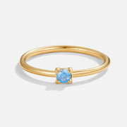 December - Blue Zircon