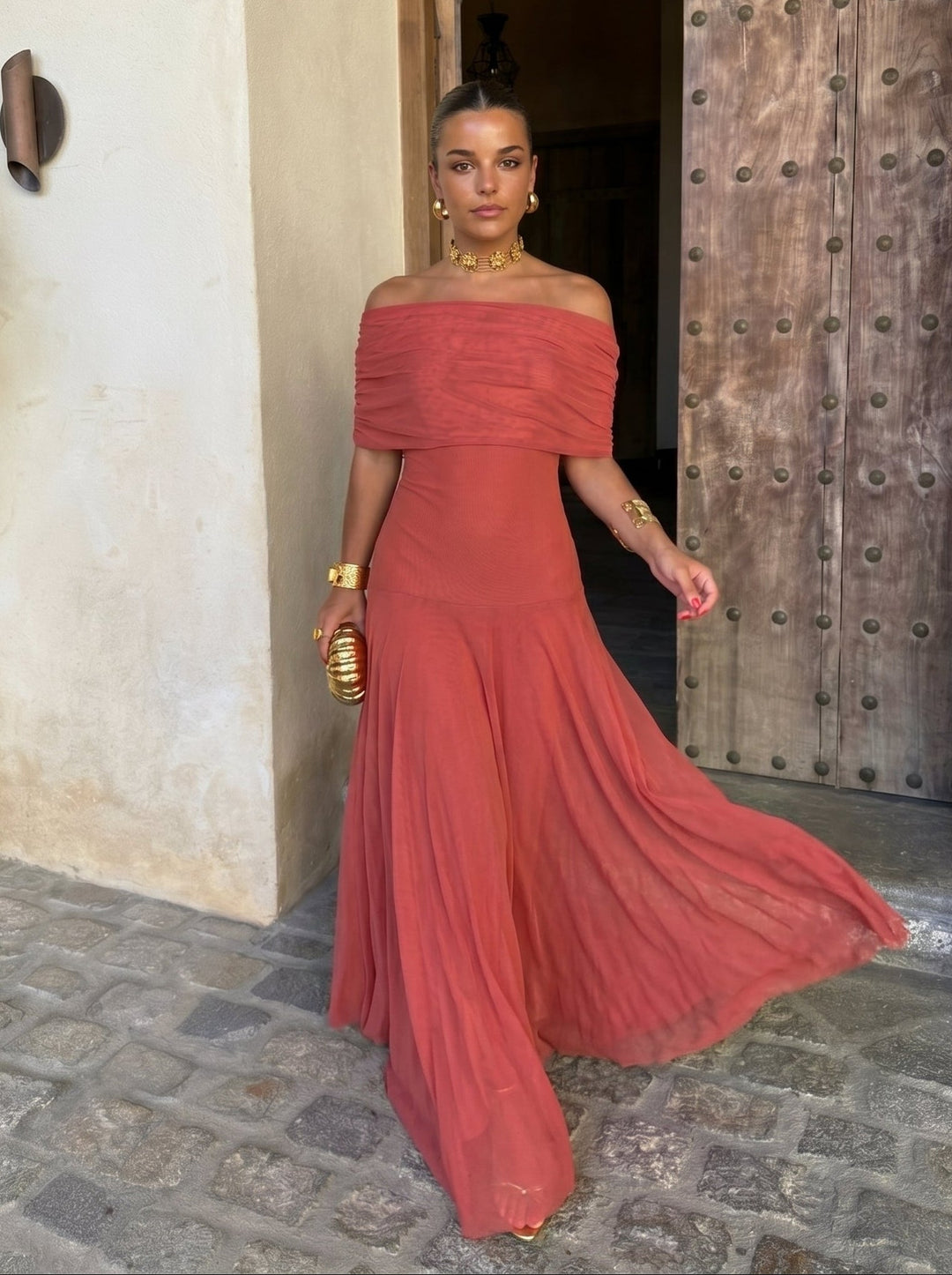 Simba | Elegant Tulle Maxi Dress