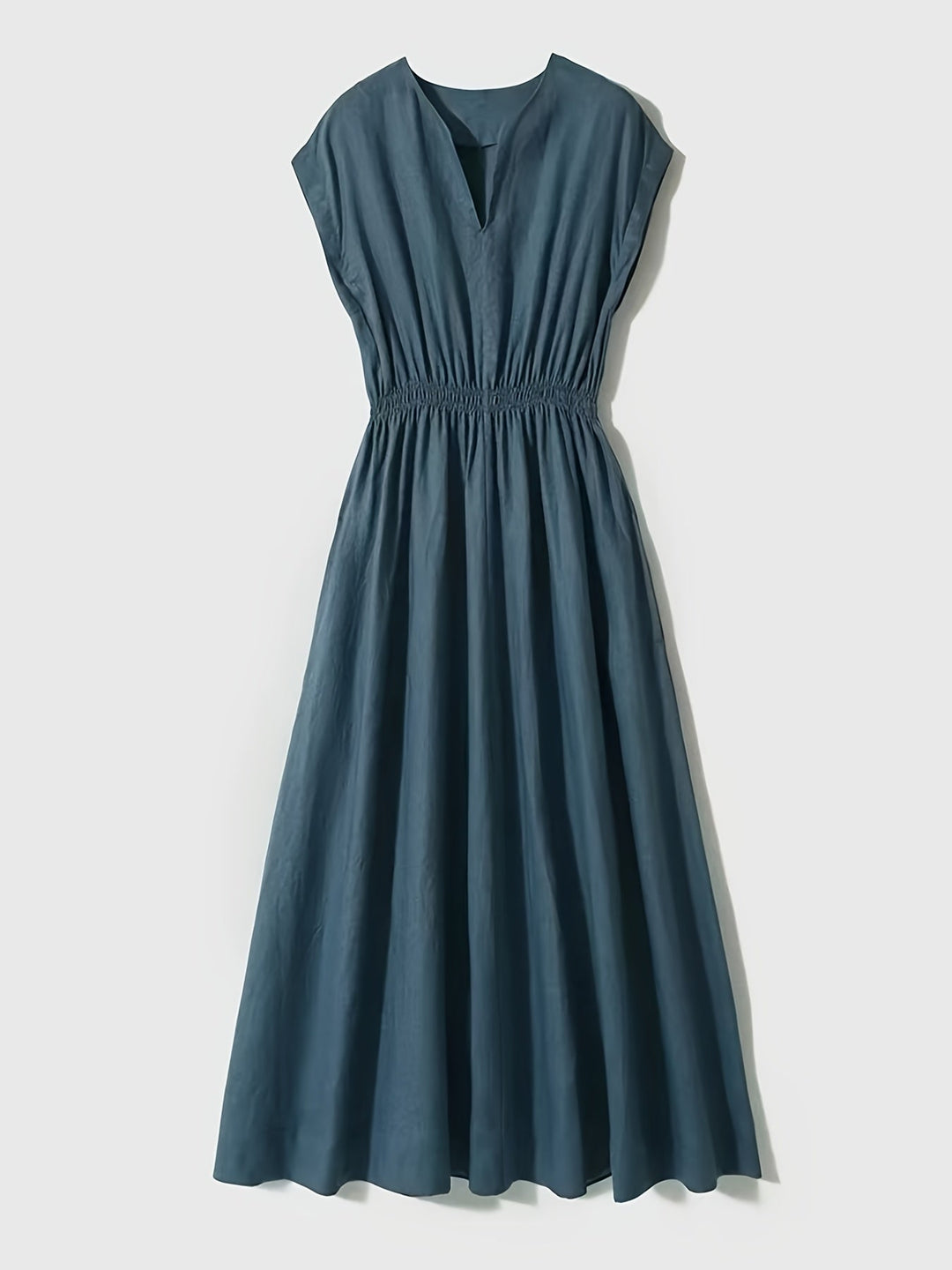 Lina | Flowing Linen-Blend Dress
