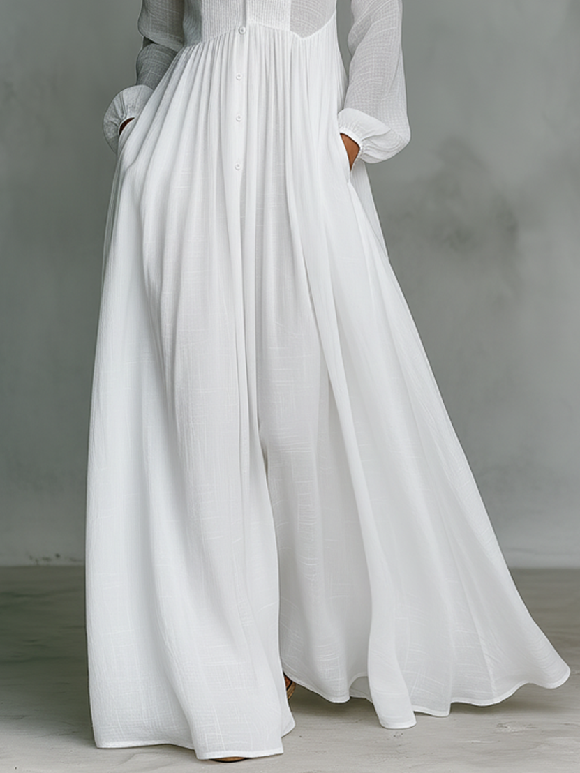 Elisa | Minimalist Maxi Dress