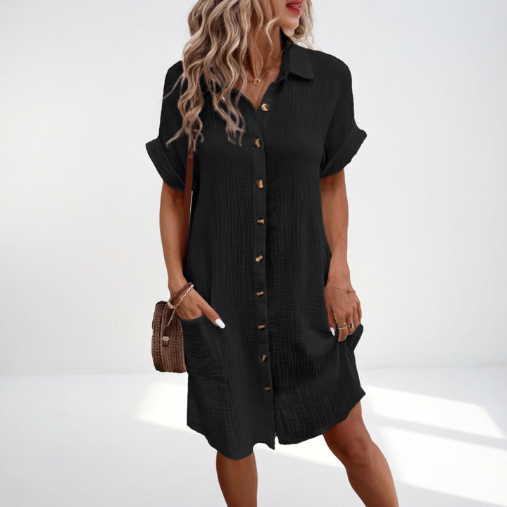 Beatrice | Effortless Shirt Dress