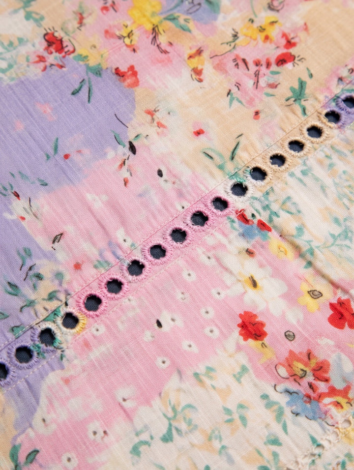 Lysiane | Flowing Floral Summer Dress