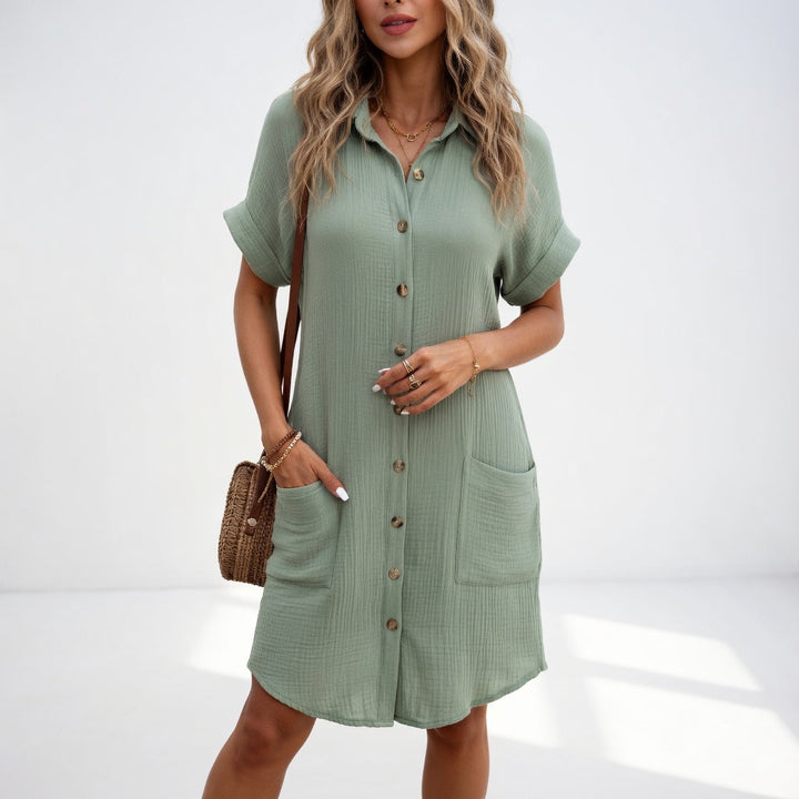 Beatrice | Effortless Shirt Dress