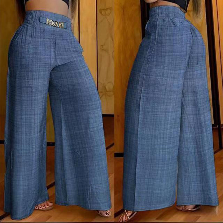 Evelyne | High-Waist Wide-Leg Trousers