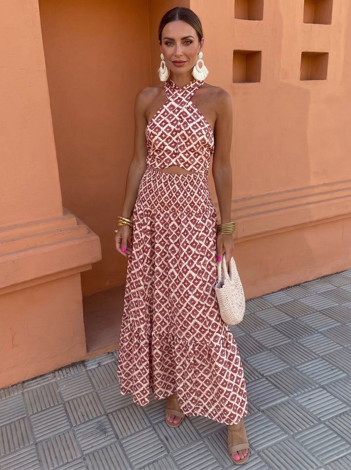 Iglesias | Elegant Off-Shoulder Two-Piece Set